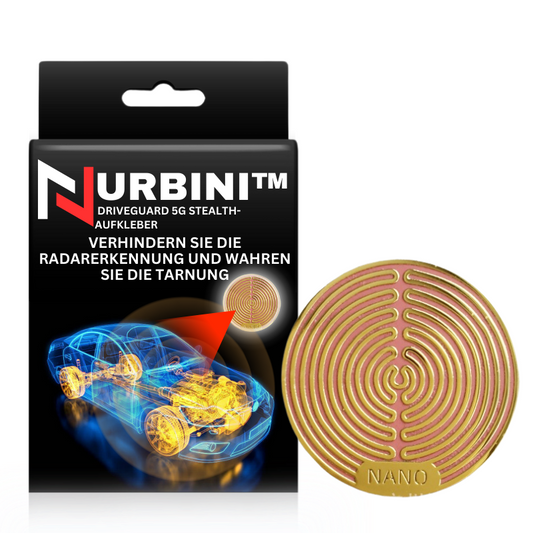 Nurbini™ DriveGuard 5G Stealth-Aufkleber