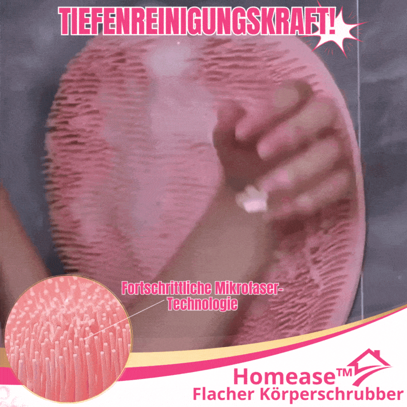 Homease™ Flacher Körperschrubber